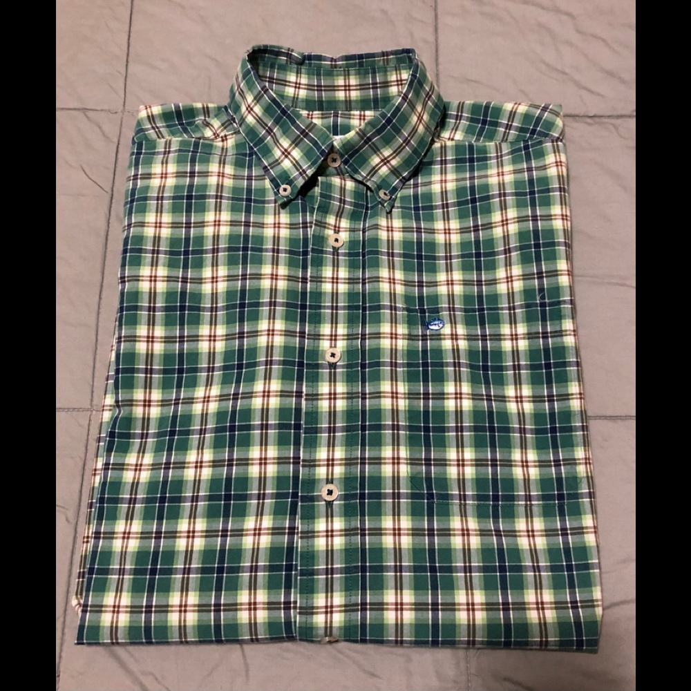 SOUTHERN TIDE SKIPJACK MEN’s L/S BUTTON UP.BRAND QUALITY. LIGHTWEIGHT&GREAT COND